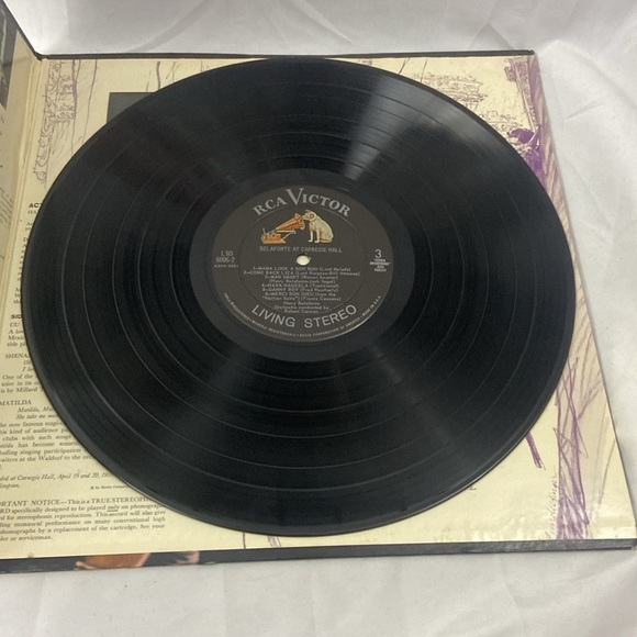 Harry Belafonte At Carnegie Hall The Complete Concert Vinyl Records 2 LP’s - Picture 7 of 11